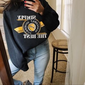 qqqwjf.vintage vanderbilt sweatshirt 